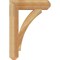 Ekena Millwork Thorton Craftsman Rough Sawn Bracket, Western Red Cedar, 4"W x 18"D x 26"H BKT04X18X26THR04RWR - alternate 2